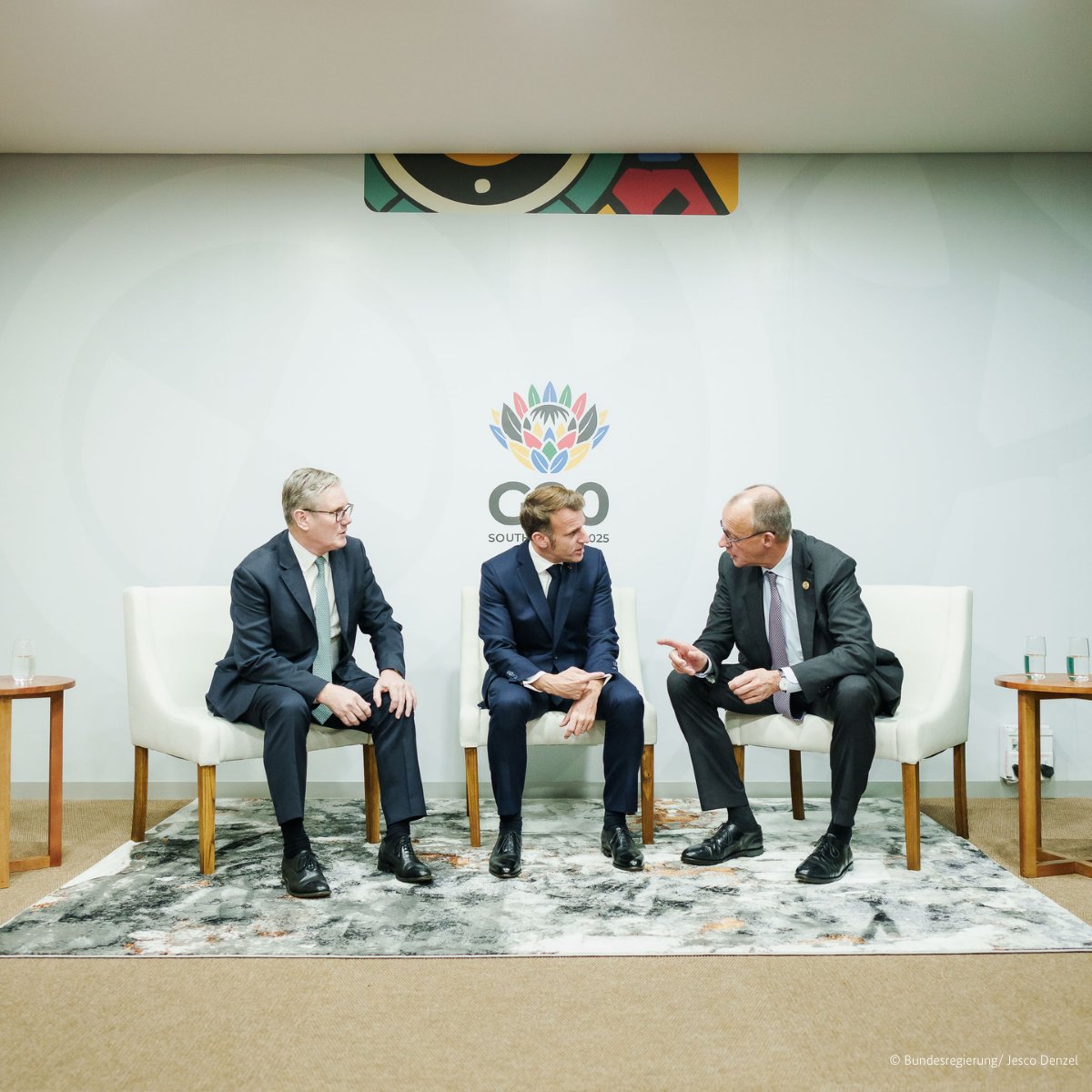 These three men are record breaking for their unpopularity. 

Between them they have gleefully perpetuated the catastrophic war in Ukraine. A War they now know is lost. 

Their concern isn't for Ukraine or Ukrainians it never been, its for their own grubby political legacies.