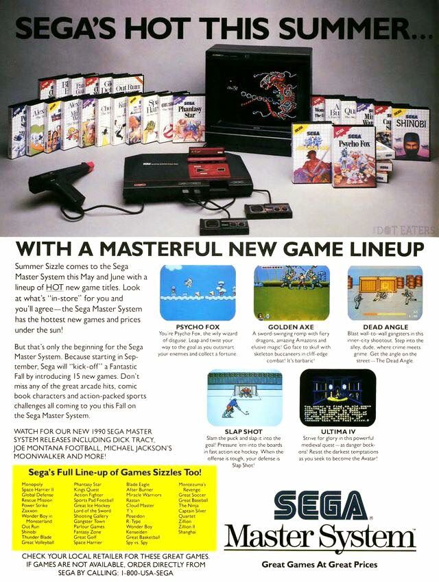 hypercombogamer's tweet image. The Sega Master System celebrates its 40th anniversary.

#SegaMasterSystem #RetroGaming #GameDev