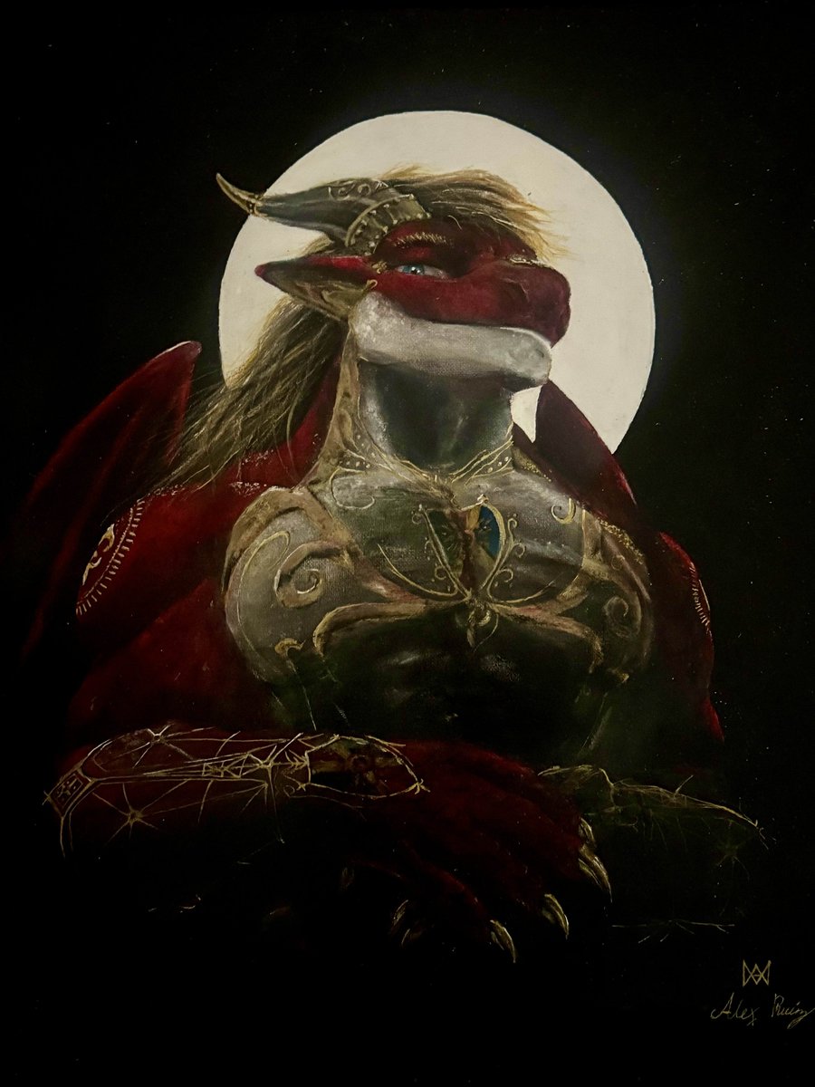 Last week I received several pieces of art from <a href="/NorthenDragon/">The Dragon of the North</a> . My jaw still drops every time I look at this piece. The way he's put everything together is truly exceptional.

#Artist #Art #Paitning #Dragon #Draconian #Posing
#Outstanding #masterpiece