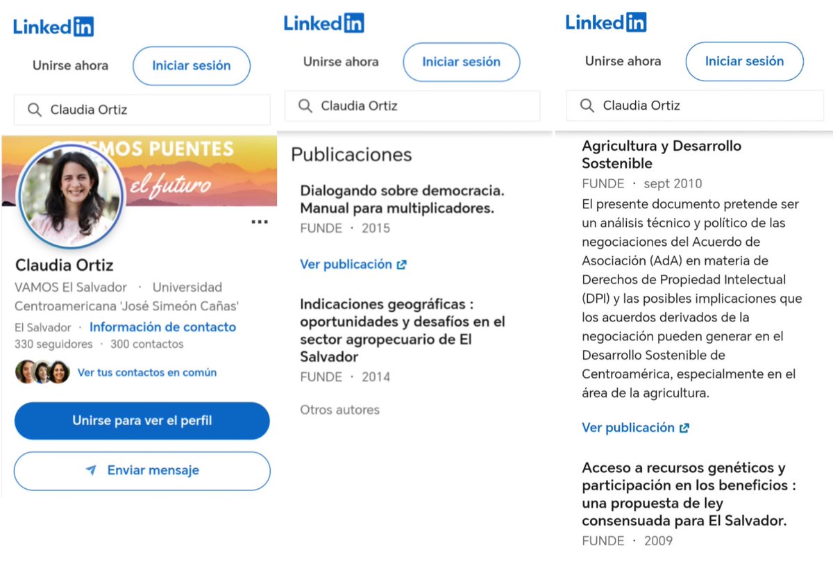 eljossv's tweet image. 🔥 Dato que muchos olvidan: Claudia Ortiz, cuando era parte de FUNDE, aparecía vinculada a Roberto Rubio… sí, el fundador de la fundación que apoyó la tregua de pandillas.

En esos años, la ahora diputada incluso salió en el programa Soluciones hablando sobre la famosa tregua.…