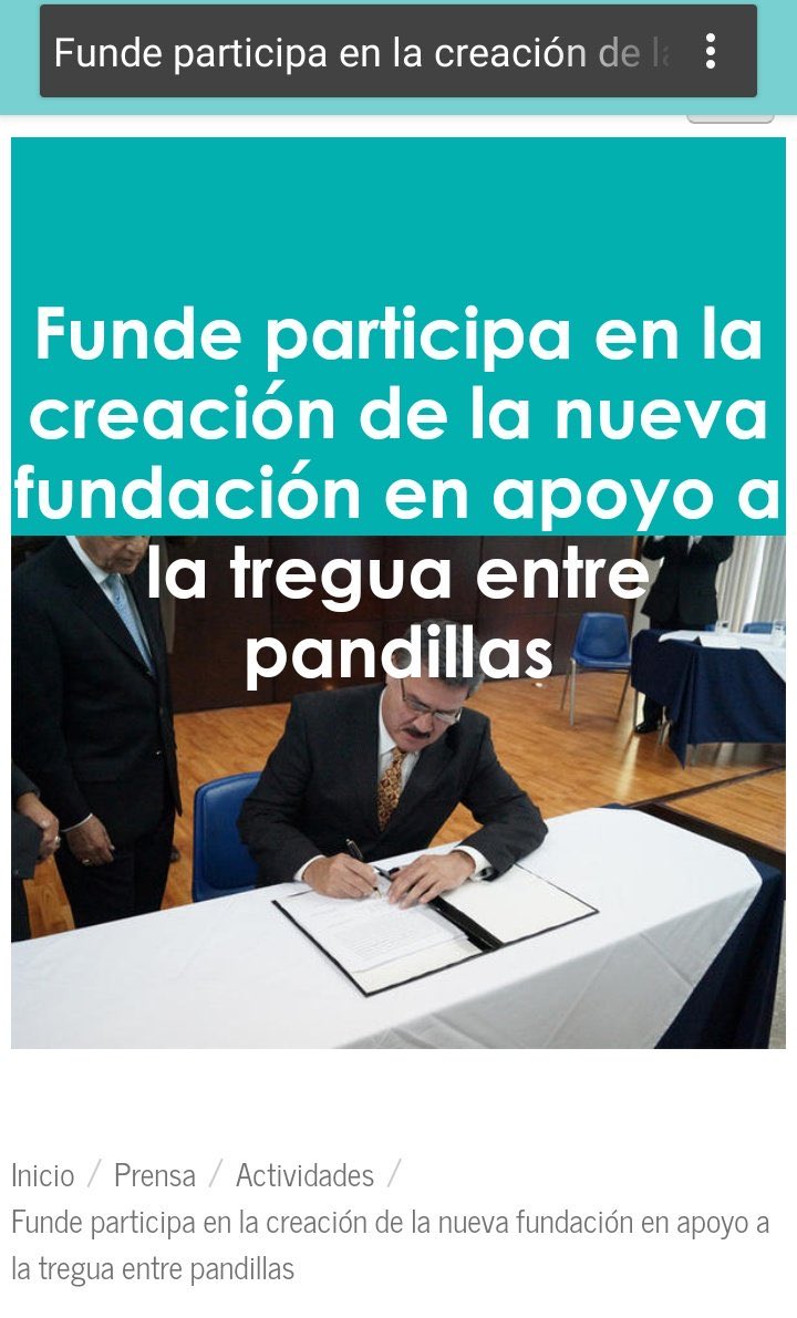 eljossv's tweet image. 🔥 Dato que muchos olvidan: Claudia Ortiz, cuando era parte de FUNDE, aparecía vinculada a Roberto Rubio… sí, el fundador de la fundación que apoyó la tregua de pandillas.

En esos años, la ahora diputada incluso salió en el programa Soluciones hablando sobre la famosa tregua.…