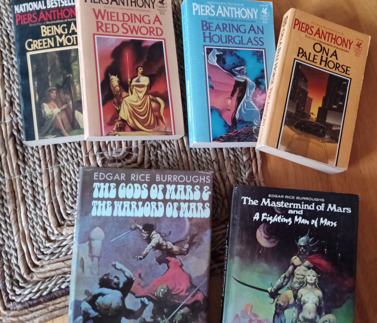 Used book store run today. Apparently, the bookstore can't keep any Robert E Howard in stock! 😅