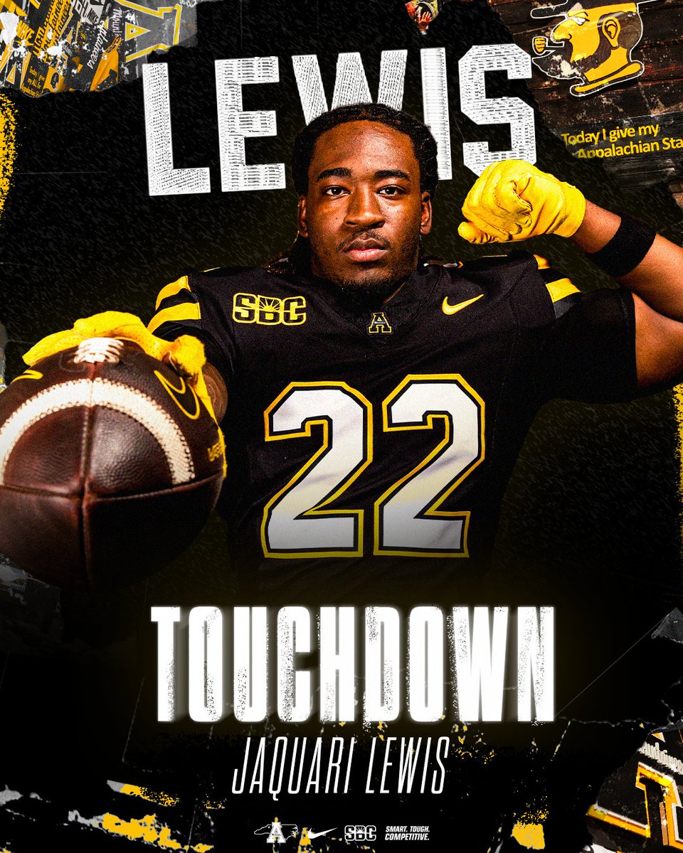 AppState_FB's tweet image. Trigg to the house from 18 yards out!

#GoApp
