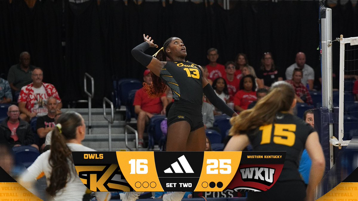 The Owls are still fighting! ✅

#HootyHoo 🦉🏐