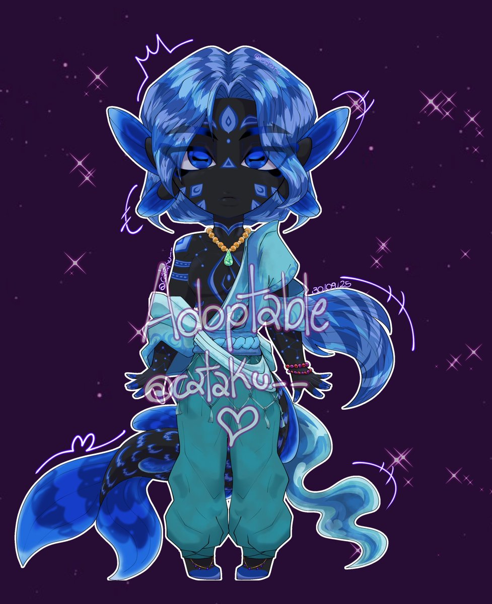 cataku__'s tweet image. 🔸💙Huevari Betta Fish🖤
SB: $17 AB: $20

Its blue colors shine at night and underwater✨💙

#Fish #Br0kenColors #adoptable #adopt #ufc #Bioluminescent