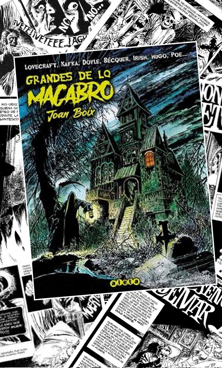 Joan Boix en Grandes de lo macabro mezcla terror psicológico, personajes rotos y un arte en blanco y negro que crea atmósferas inquietantes. Elegante, profundo y memorable: puro Vertigo español.
<a href="/aletaediciones/">Aleta Ediciones</a>