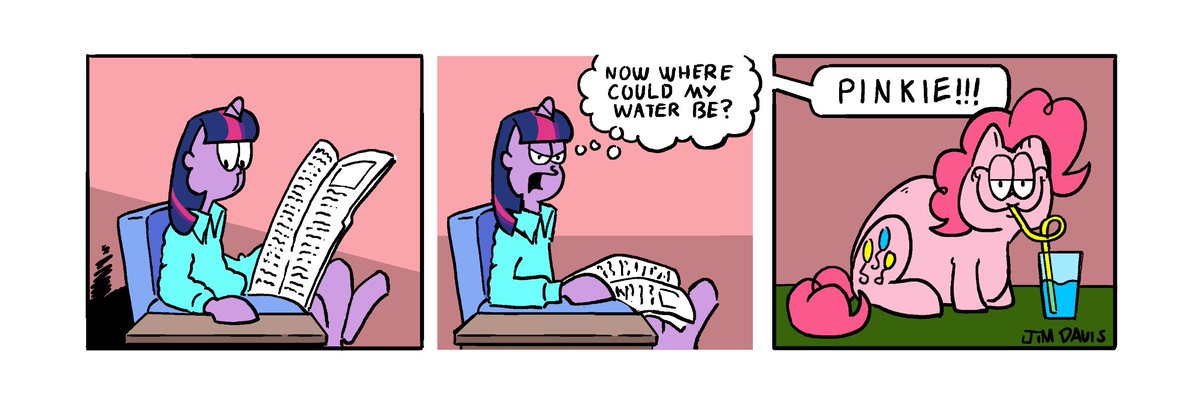 Results of today's art stream: 

We have Nermal Discord, Flawless Sparklemoon, Trixie chicanery, and some iconic art by Jim Davis.