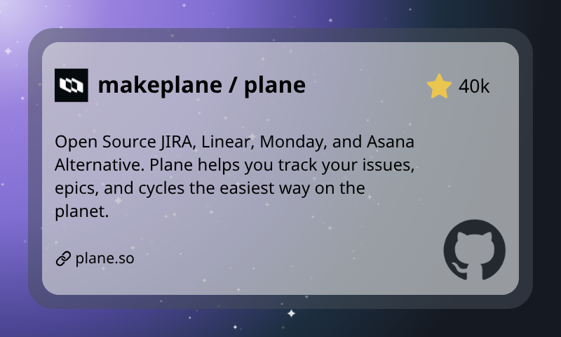 harunozceyhan's tweet image. A clean and modern project management tool — tasks, issues, roadmaps, all in one place, fully open-source.