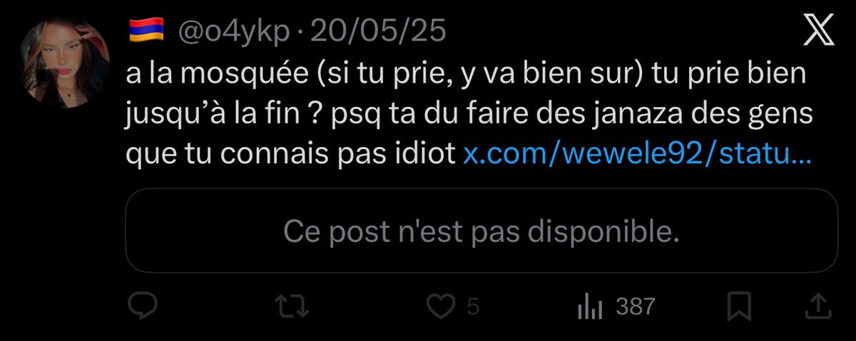 T4R0N_GH's tweet image. C’est un putin de turc derrière le compte , ca veut nous salir signalez sa mere la pute svp