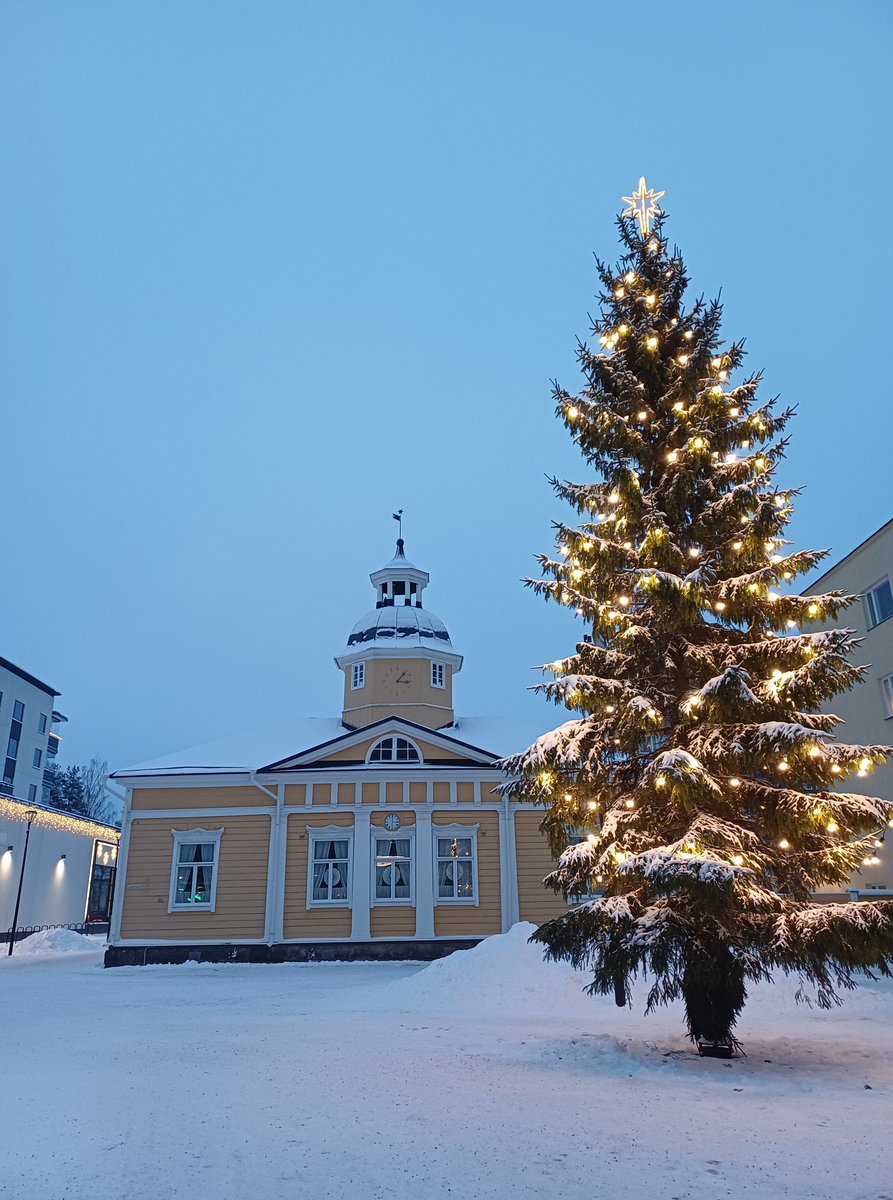 Terveisiä  talvisesta Kajaanista.❄️