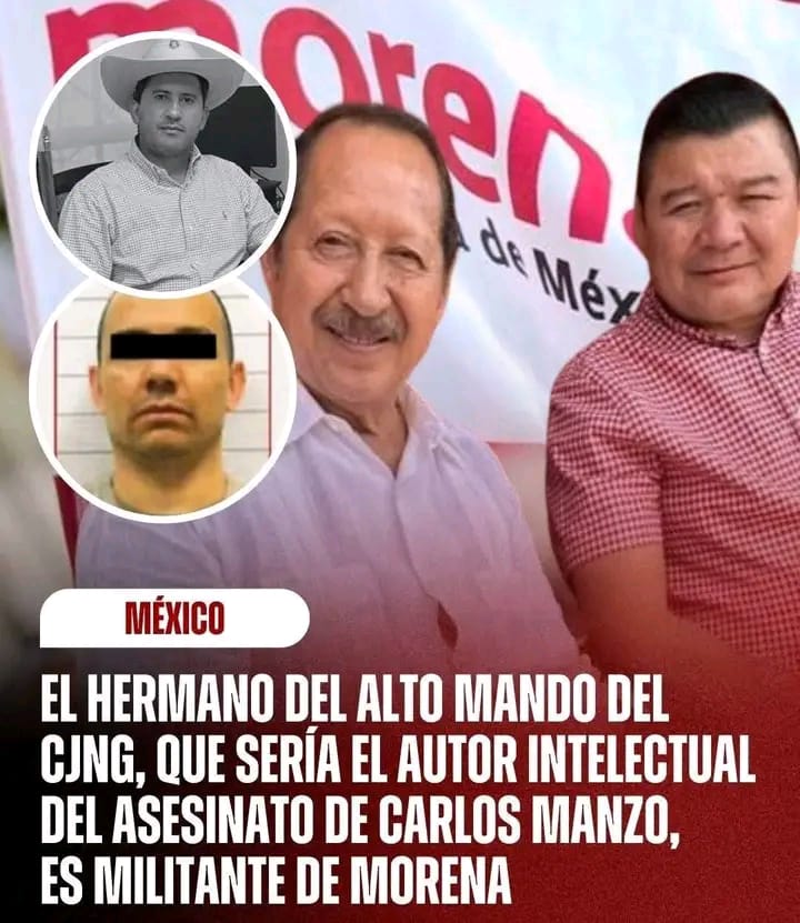 DoroteoMorro's tweet photo. 🚨🇲🇽 | El hermano de Ramón Álvarez, alías "El R1", alto mando del CJNG en Michoacán y uno de los potenciales responsables del asesinato de Carlos Manzo, es militante de Morena: Se trata de Roldán Álvarez, quien fue alcalde de Apatzingán y funcionario del morenista  Leonel  Godoy https://t.co/3loHIfCrBc