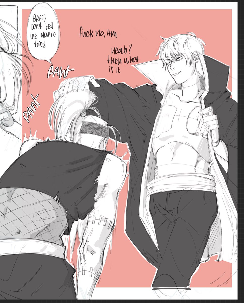 Deidara’s third nipple - COMMISSION CLOSED tweet media