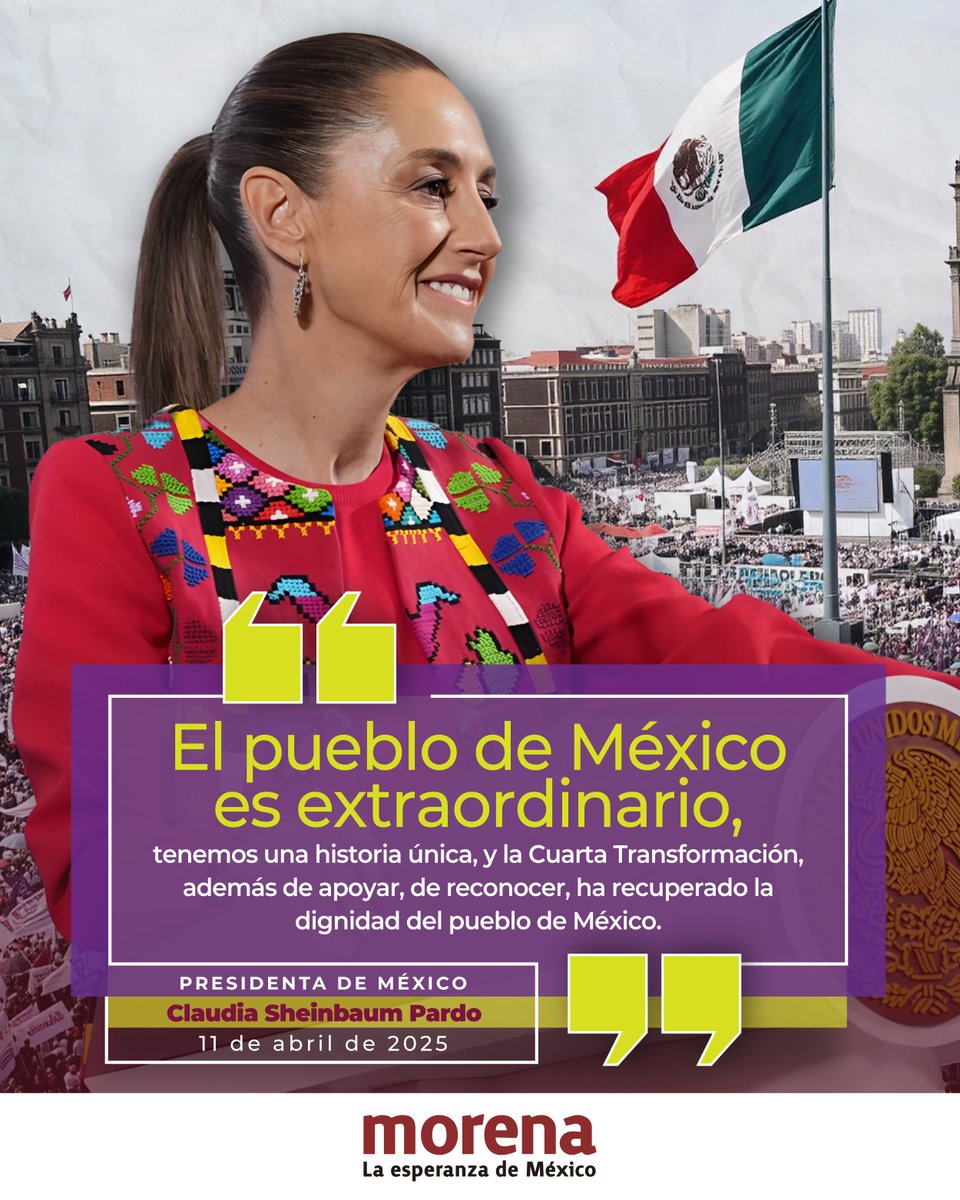 Morena tweet media