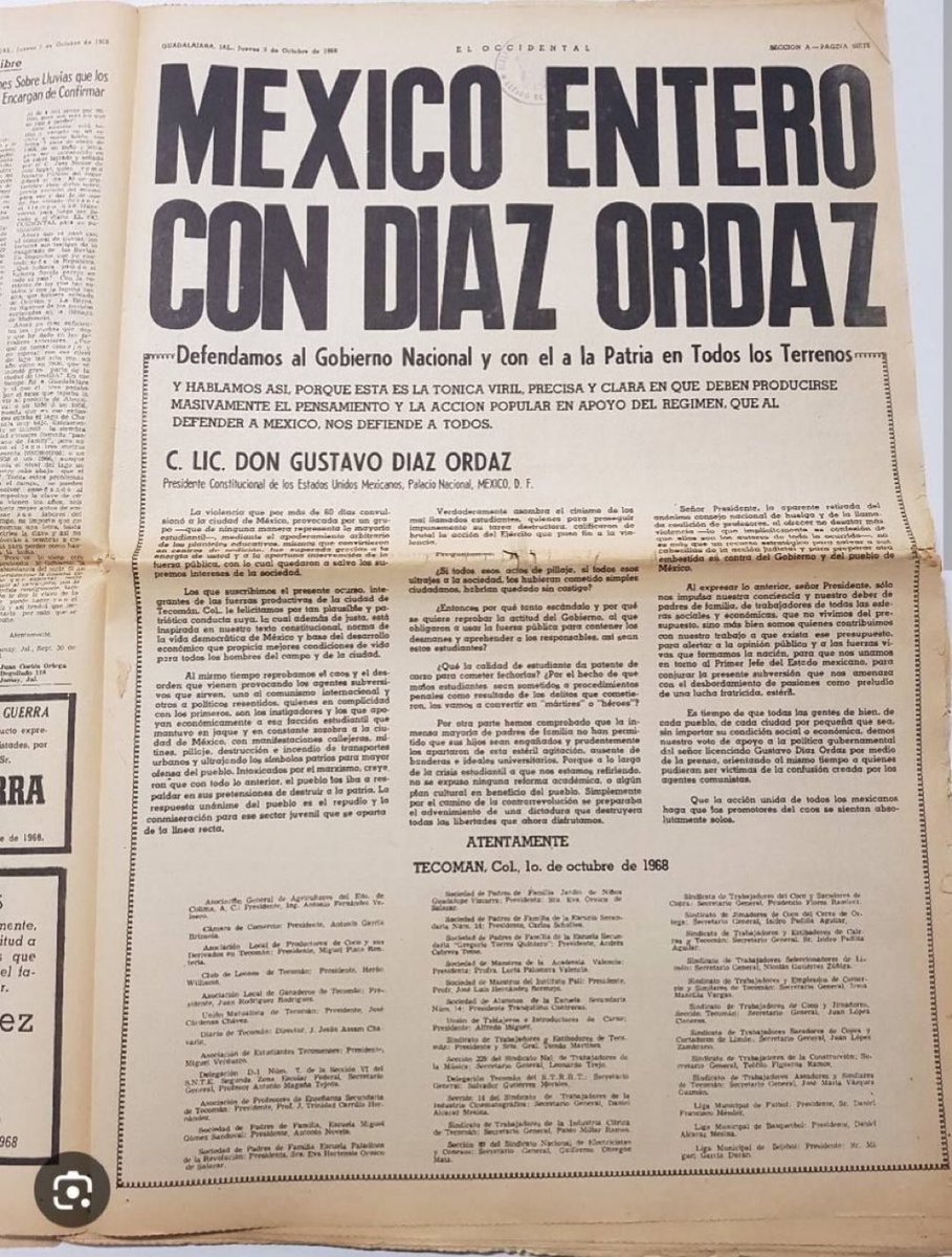 Cuesta trabajo por la calidad, pero lean la nota y noten las similitudes que si no fueran escalofriantes, serían graciosas. 

(O a lo mejor o graciosamente escalofriantes)