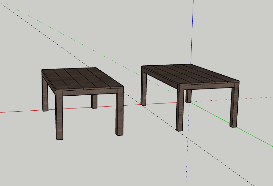 This year my wife and I are doing something different for Christmas. We’re building our own hardwood dining table.

Started today by testing stains and laying out the dimensions.

There’s a unique joy in making something by hand that you’ll use every day