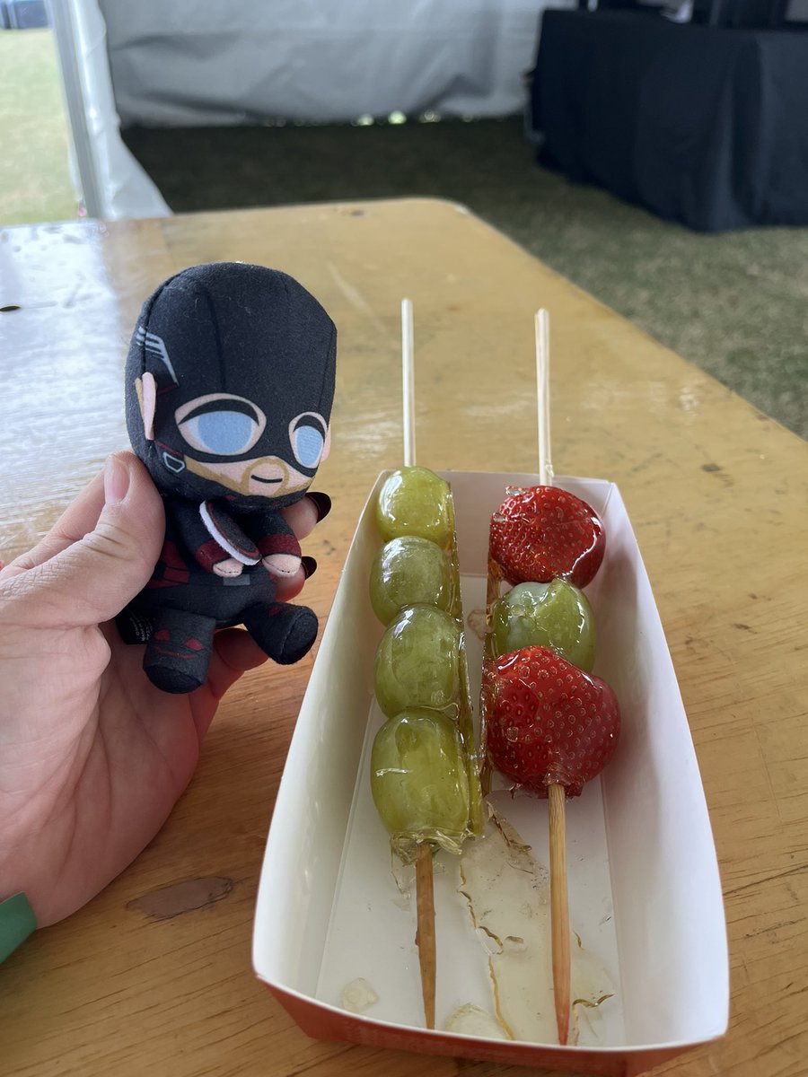 SandraSoapbox's tweet image. Johnling with tanghulu #pandafest