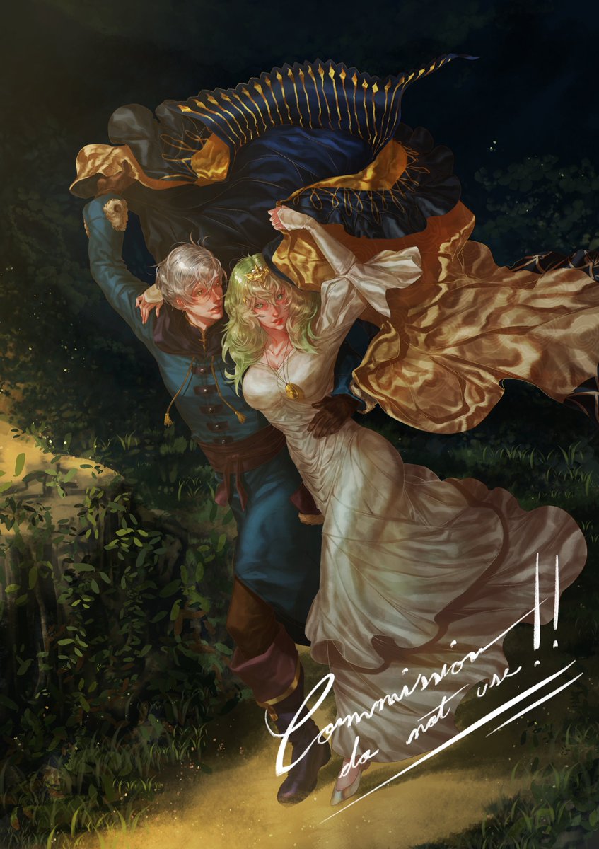 ashe and byleth #VGenComm for chocomd! 💚💙
#FE3H #FireEmblemThreeHouses #FireEmblem