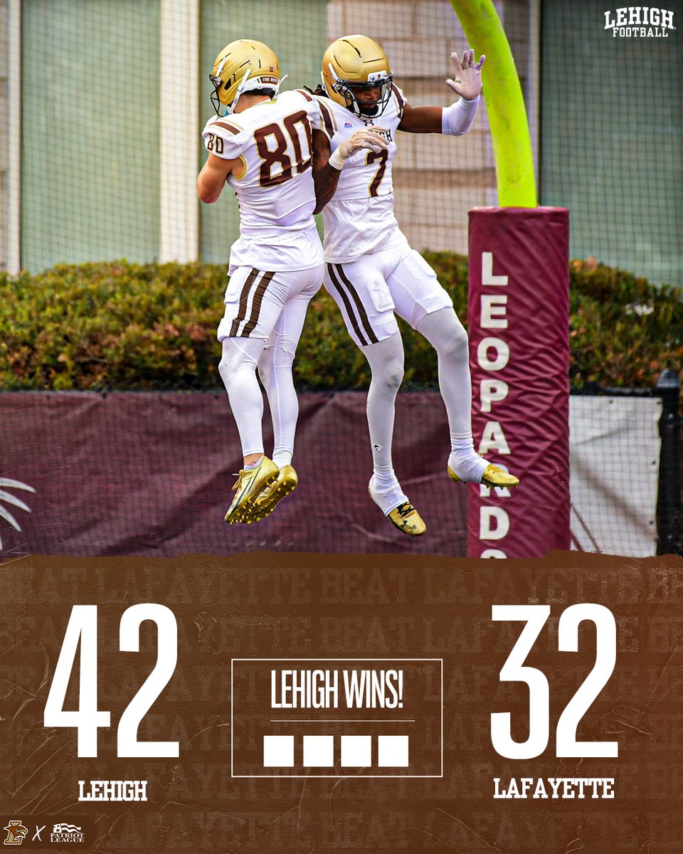 Lehigh Football tweet media