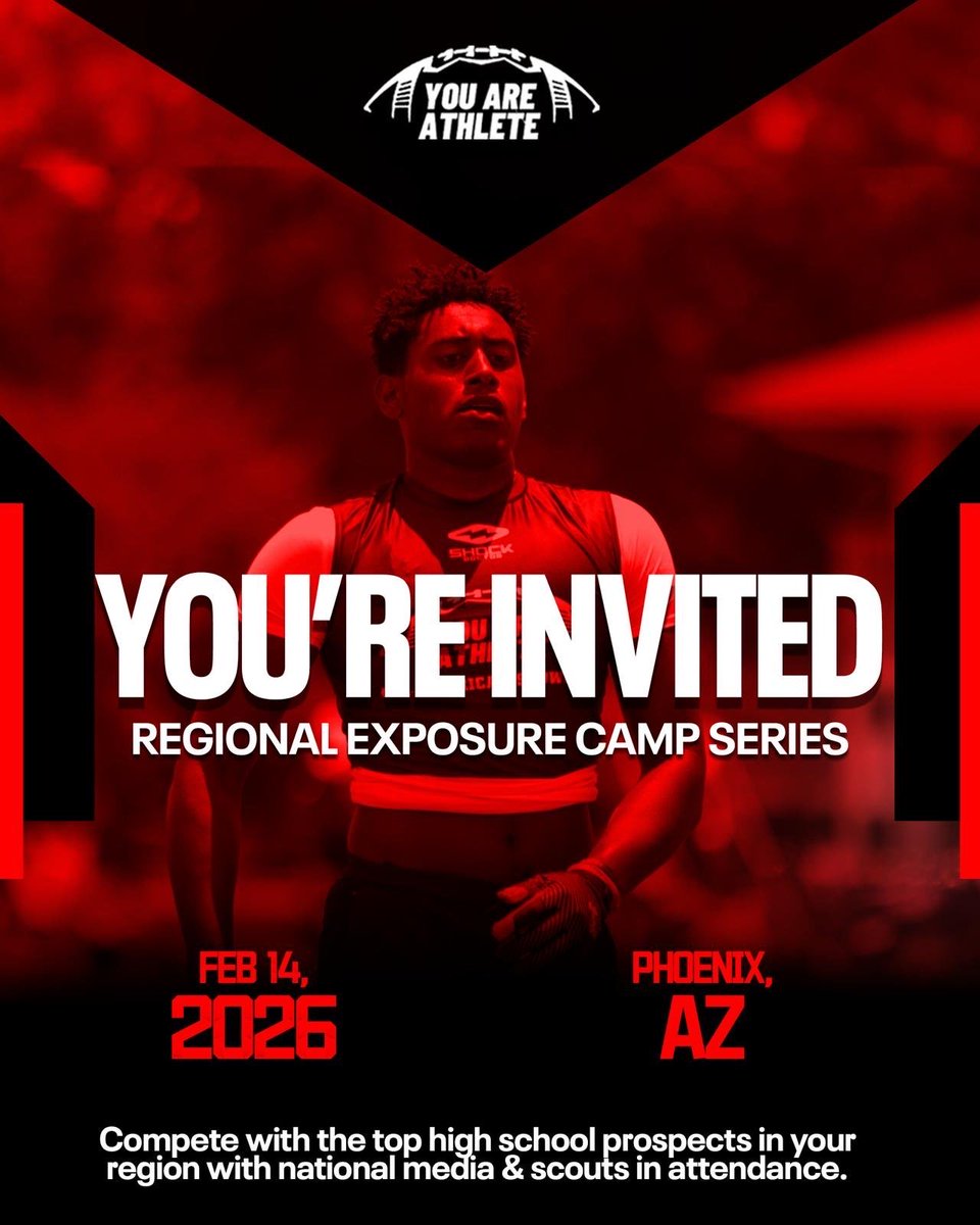 Thank you <a href="/youareathlete/">You Are Athlete</a> for the camp invite so excited to show what I can really do! <a href="/ACPKnights/">Arizona College Prep High School</a> <a href="/DakSt8Football/">Josh Anderson 🇺🇸</a> <a href="/CoachDJBland/">DJ Bland</a> <a href="/ACPAthletics/">ACPHS Athletics</a> <a href="/RecruitingACP/">ACP Recruiting</a> <a href="/RecruitingACP/">ACP Recruiting</a> <a href="/AcpBoosters/">ACPFootballBoosters</a> <a href="/bigfred91/">Coach Fred Robinson</a> <a href="/COACHZAZCOLPREP/">Coach Zellner</a> <a href="/Coach_Stone99/">J.Stone</a> 
<a href="/Horne34Life/">Coach Horne</a> 
<a href="/Coach_Jabbar/">jabbar harris</a> 
<a href="/coachvmeloy/">Vinnie Meloy</a>