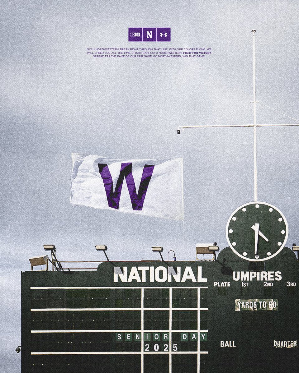 NUFBFamily's tweet image. FLY THE W!