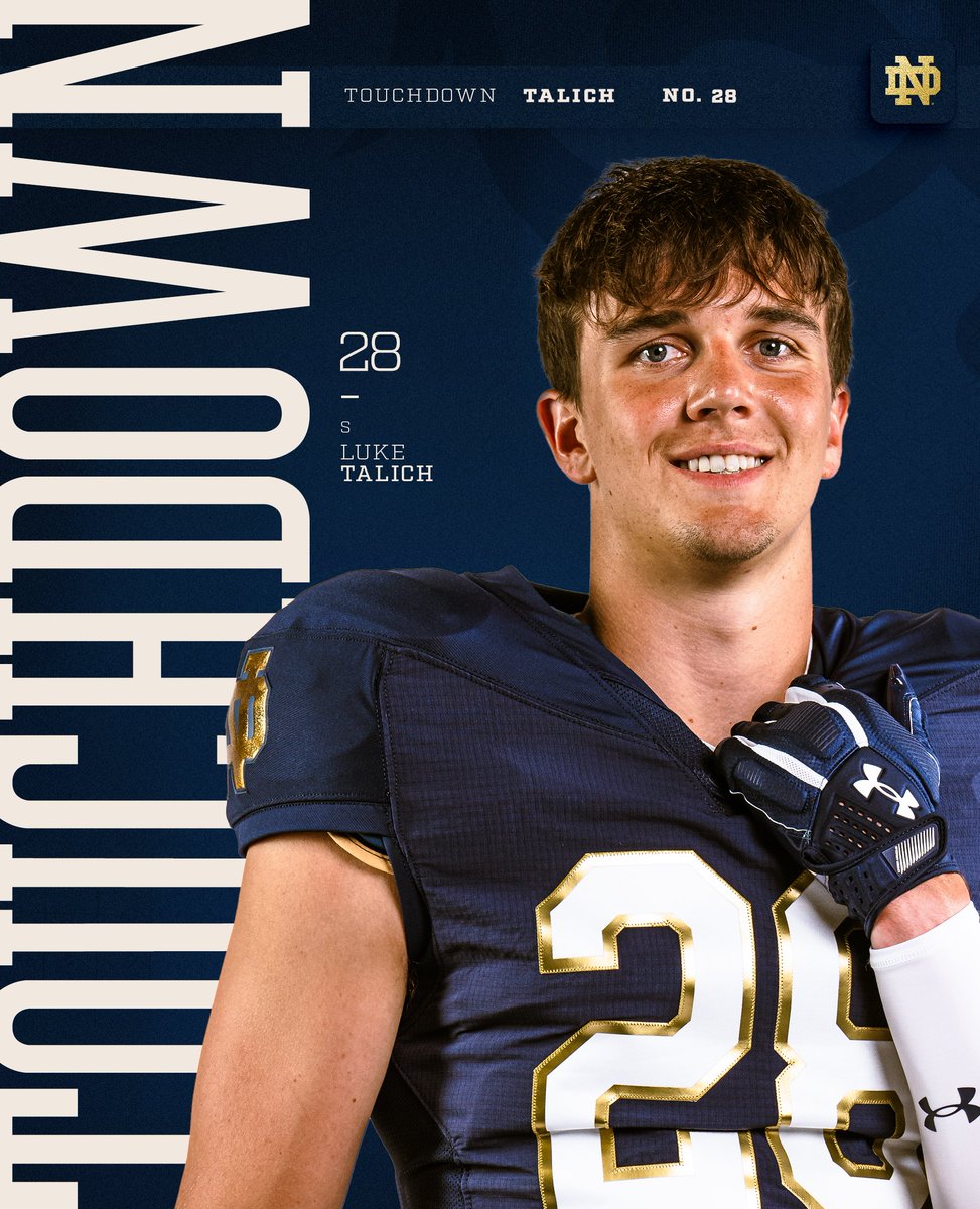 Notre Dame Football tweet media