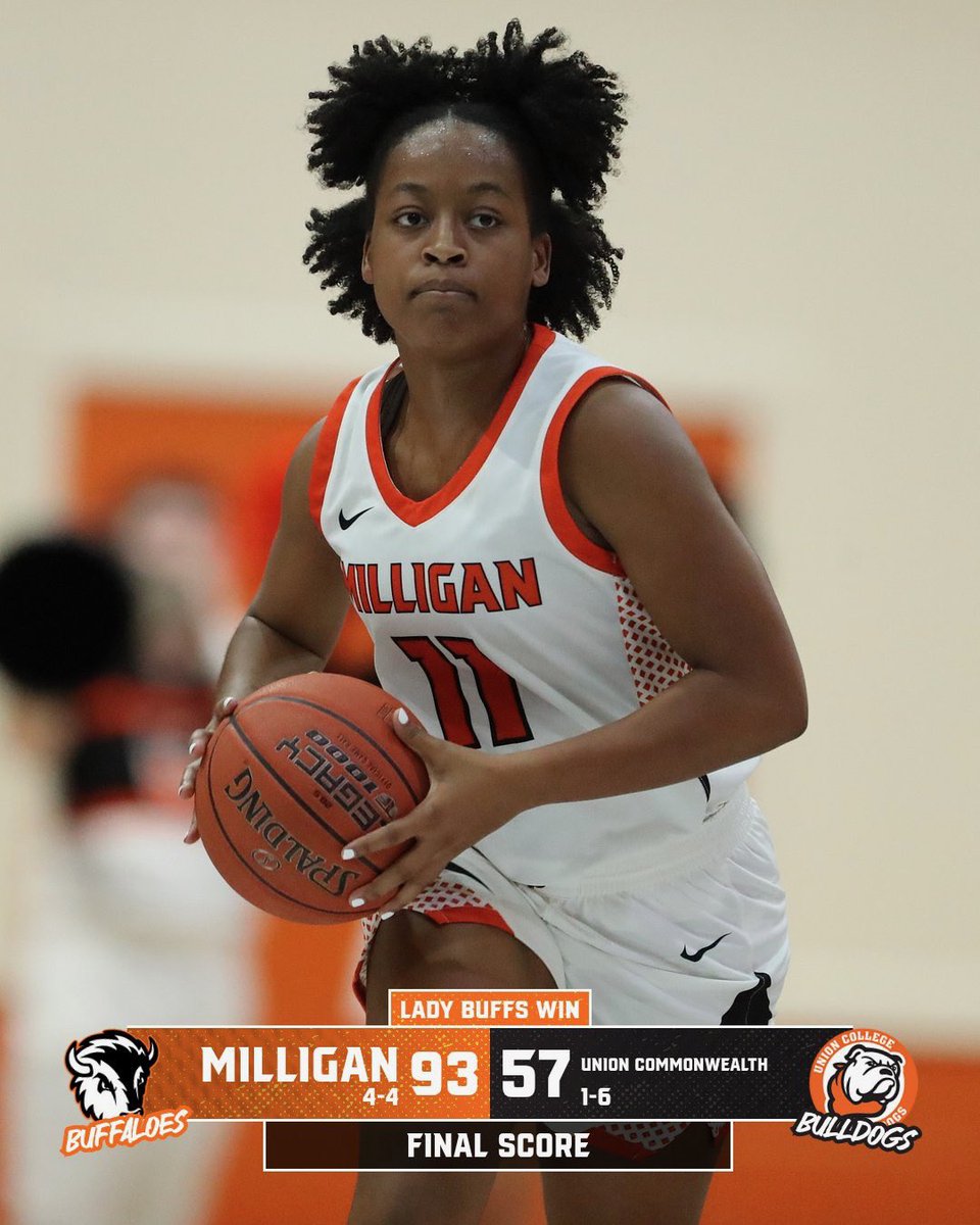 Semaj Clark with a triple-double (15pts, 12reb, 10ast) in today’s win over Union 🏀

Three other Lady Buffs with double
 🔸Kenzie Campbell: 20pts
 🔸Makenzie Bremer: 18pts
 🔸McKenna Myers: 15pts
 
&amp; Cora Browning makes her return with her first collegiate points 🤩