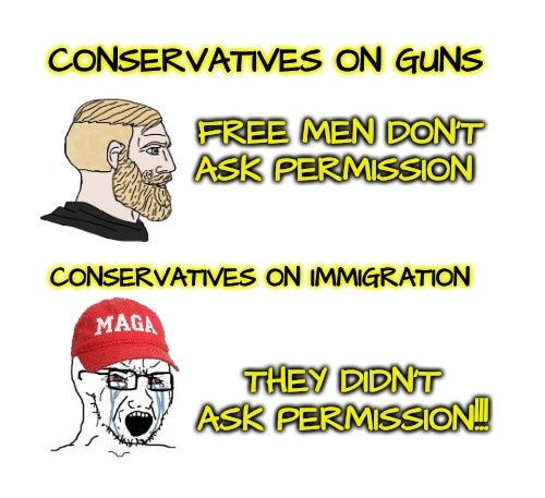 AncapAir's tweet image. No consistency with conservatives. They support a massively expanding police/surveillance state because it removes people they&apos;ve been told to scapegoat...

They don&apos;t care this can (and will) be used against all of us.