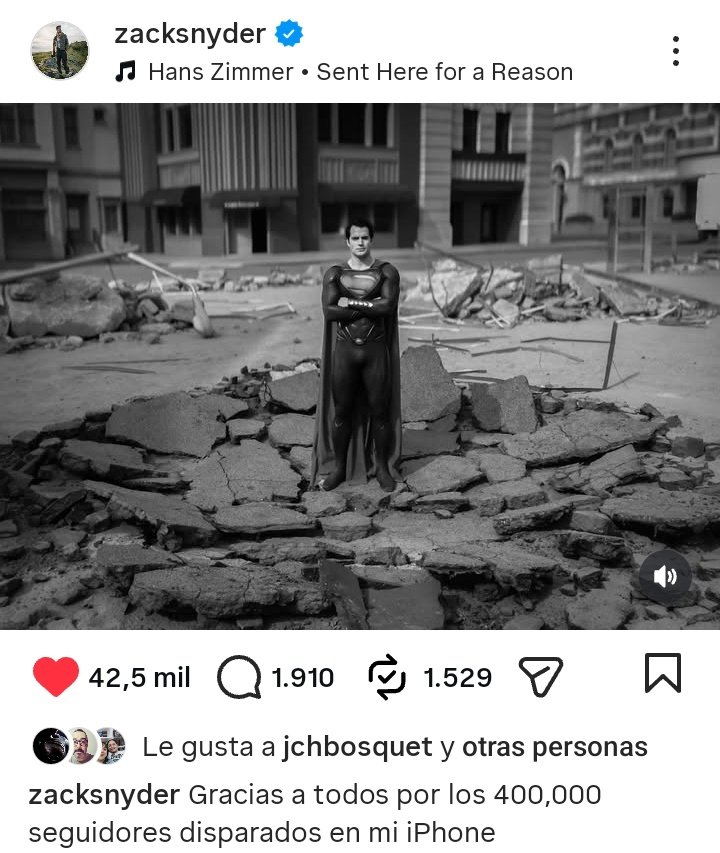 davidof_m's tweet image. Acabe ocurriendo o no, con @ZackSnyder no sólo es el producto o una visión, es el camino, un camino que ilusiona.

Ahora, tanto o más que nunca  no tengo la menor intención de pasar página, está es la jodida página!

#HenryCavillSuperman 
#RestoreTheSnyderVerse