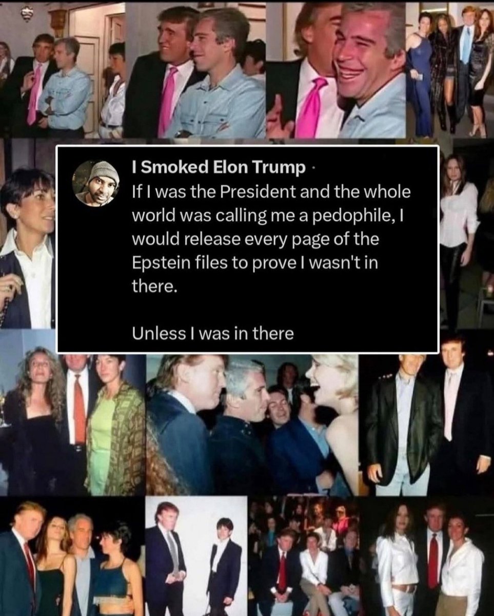 NoorsalamK44715's tweet image. We all know why Trump is hiding the Epstein files