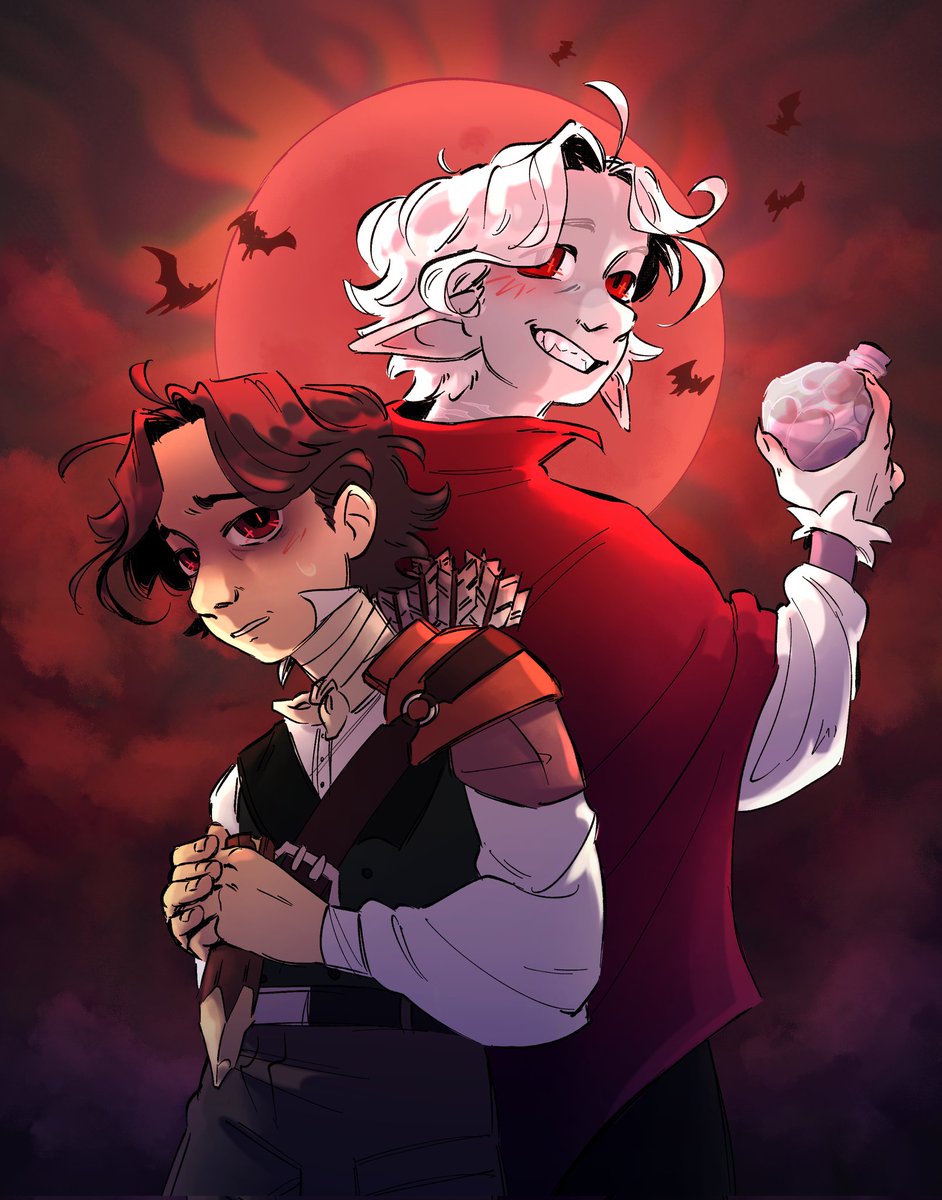 kairam___'s tweet image. // vampires smp spoilers

So uhhh..vampires avid huh..
I legally needed to draw him (instead of a certain other scifi project I should be drawing)

[ #VampiresSMP #avidmcfanart ]