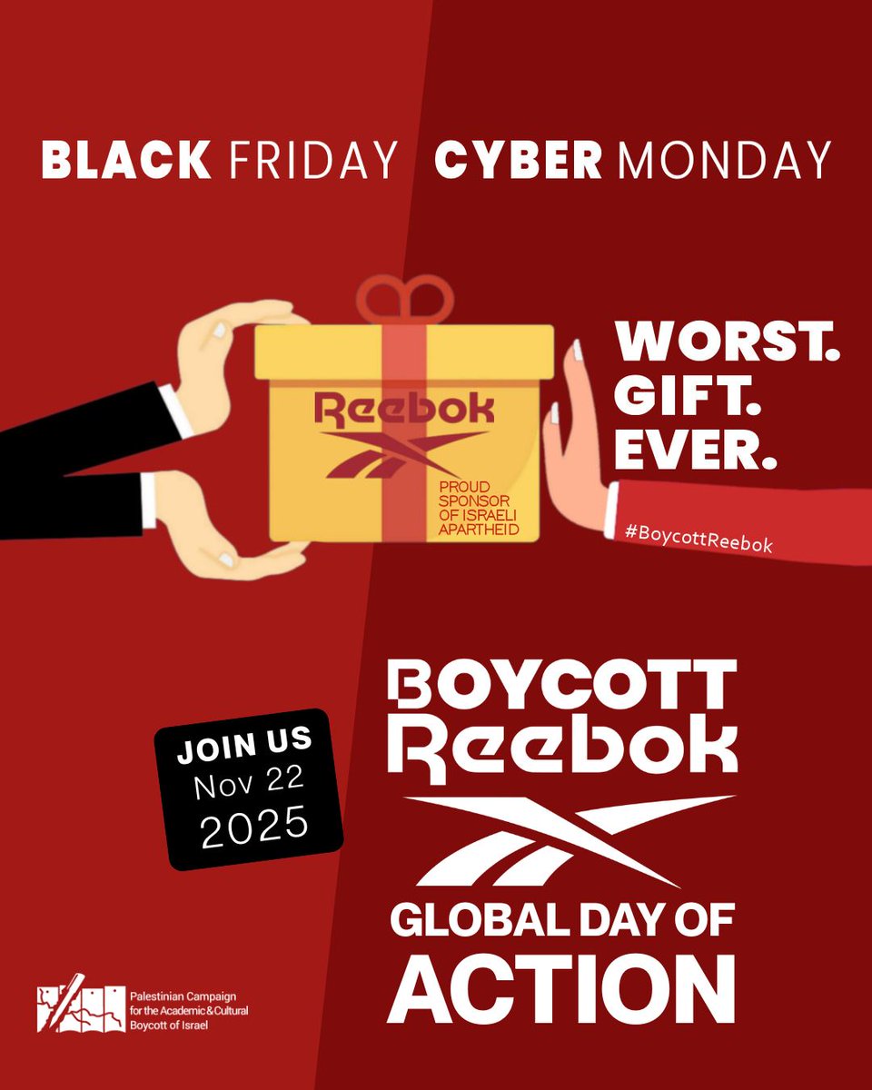 Boycott Reebok BDS Leads Global Boycott of Reebok Over Israel Football S...