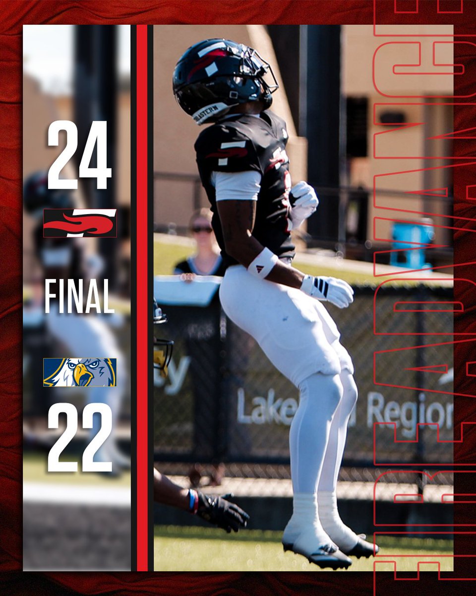 𝗢𝗡𝗧𝗢 𝗧𝗛𝗘 𝗡𝗘𝗫𝗧 ⏭️

For the first time in program history, the Fire win a playoff game and advance to the next round of the <a href="/NAIA/">NAIA</a> Football Championship Series!

#FuelTheFire🔥 #TheRightWaytoPlay #TheSunStandard #BattleForTheRedBanner #NAIAFootball | <a href="/NAIAFBALL/">NAIAFBALL</a>
