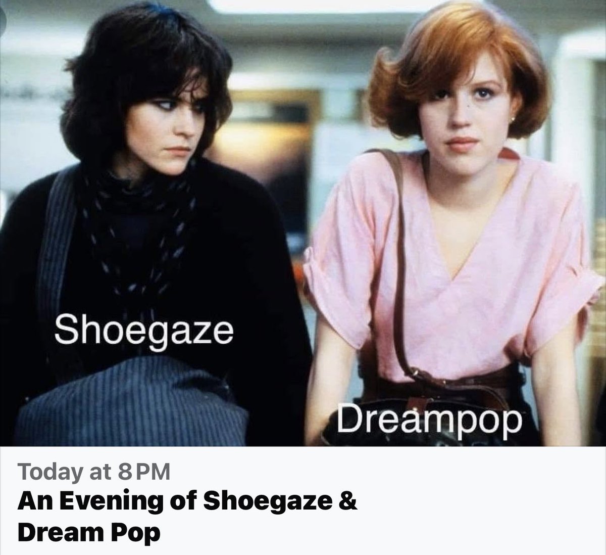 JakeRudh's tweet image. Starting at 8pm central tonight via twitch.tv/djjakerudh, I’m hosting 5+ hours of Dreampop and Shoegaze music videos.

Simply click the link and enjoy. (Earplugs not required)