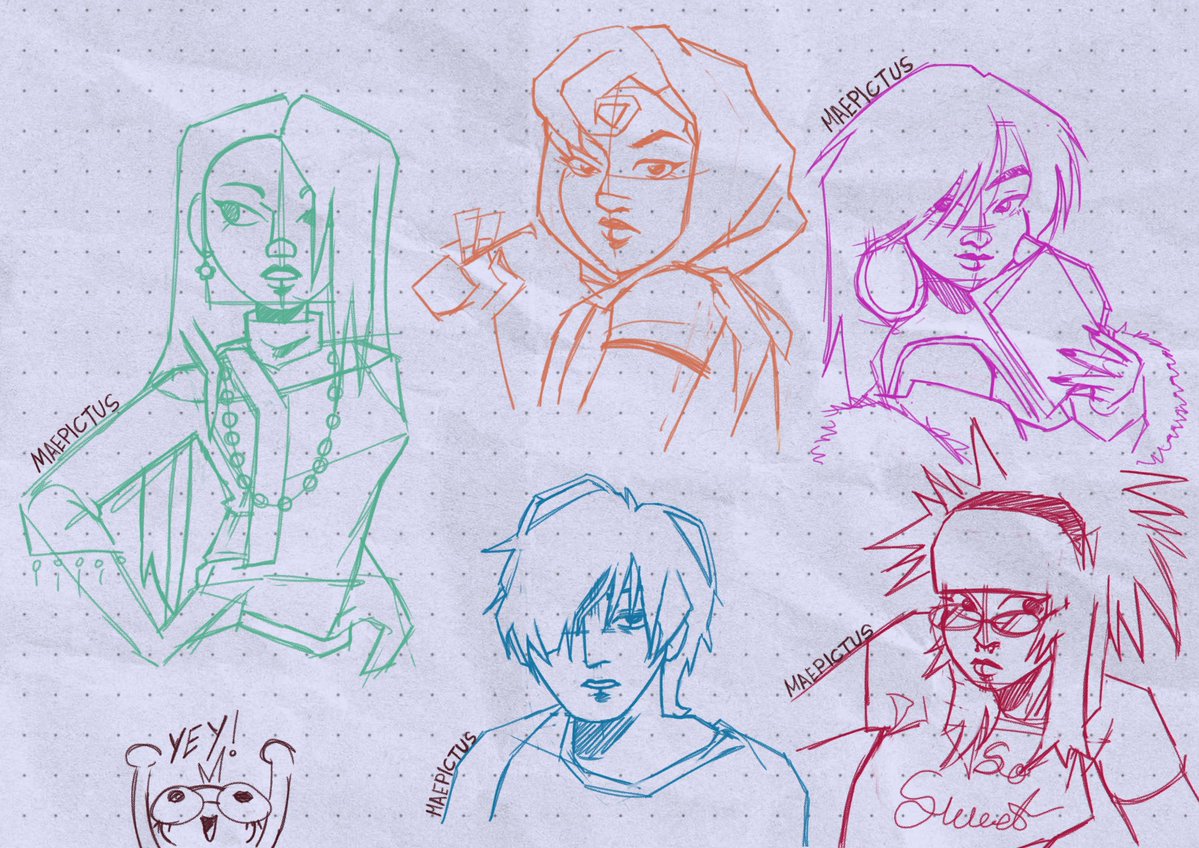 maepictus's tweet image. I was practicing smth :D
#sketches #sketchart