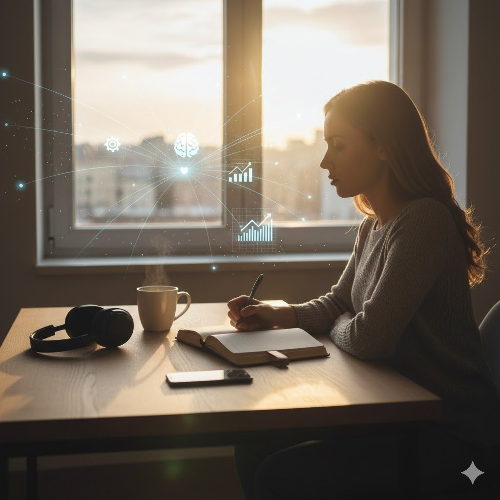 H54355Know's tweet image. The early morning is the quiet engine that powers your entire day. 

When you rise with intention and clarity you position yourself ahead of distractions. 

The discipline to begin strong becomes a practice that elevates your confidence and direction.