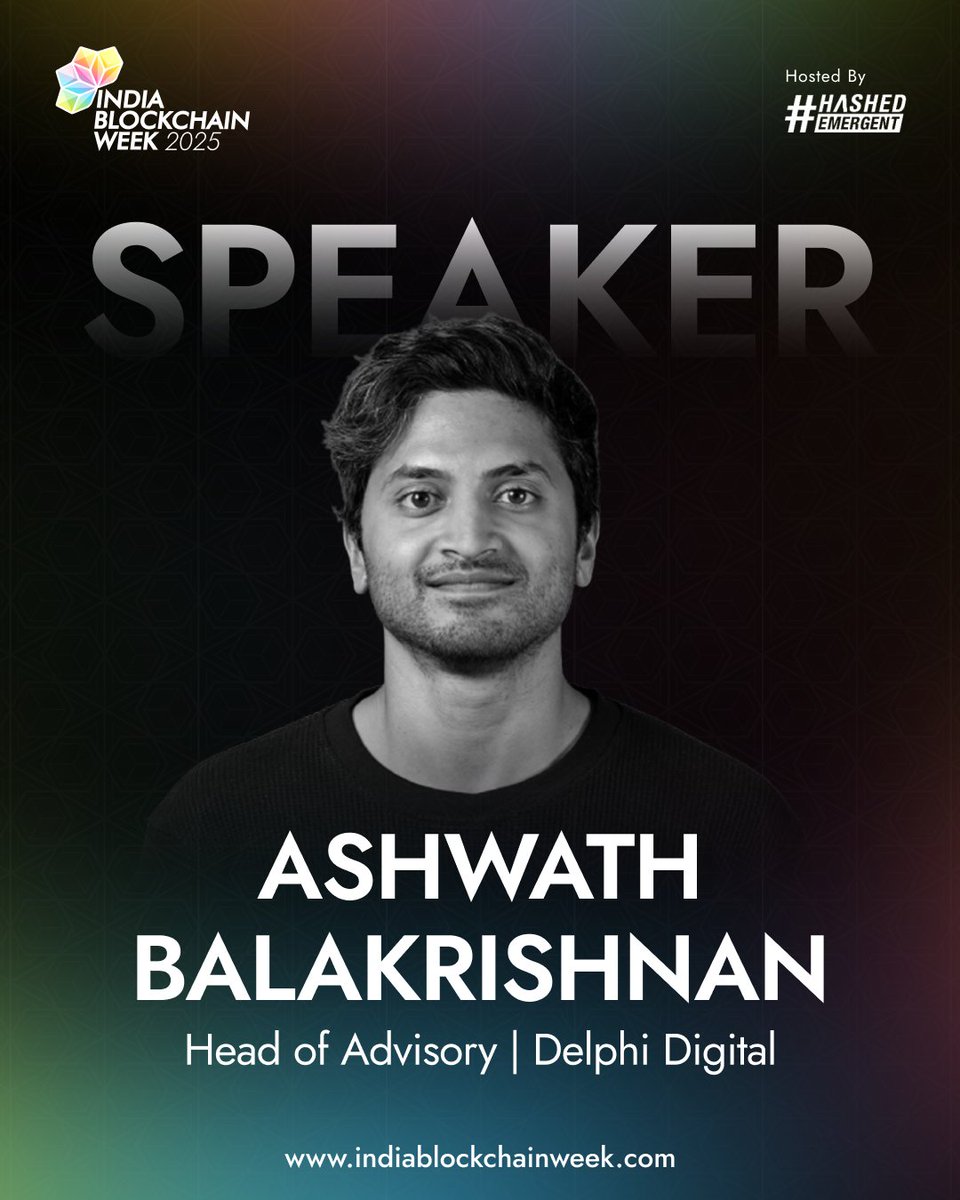 From research to real-world impact, <a href="/ashwathbk/">Ashwath</a> leads Delphi Digital’s consulting arm, shaping economic design, applied research, and GTM strategy for top web3 projects.

Catch him at the #IBW2025 Conference this December, bringing insights from one of the space’s most respected