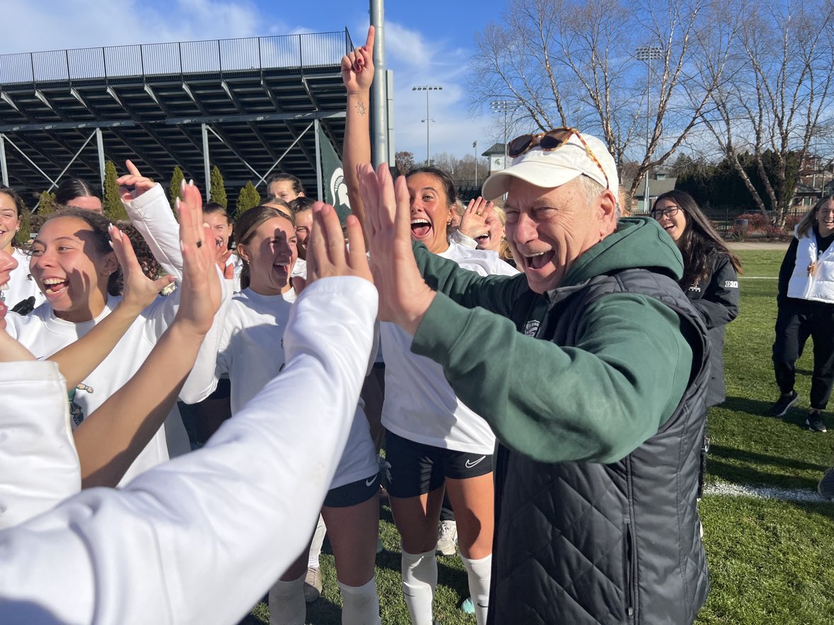 Mr. March 🤝 November Spartans

See you Sunday, 1pm at DeMartin!