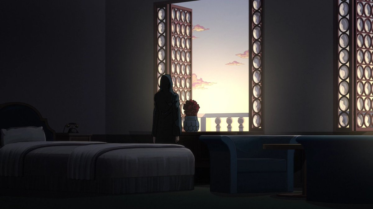 JJBASoundDesign's tweet image. always cracks me up diavolo sits in a trash bag in his hotel room