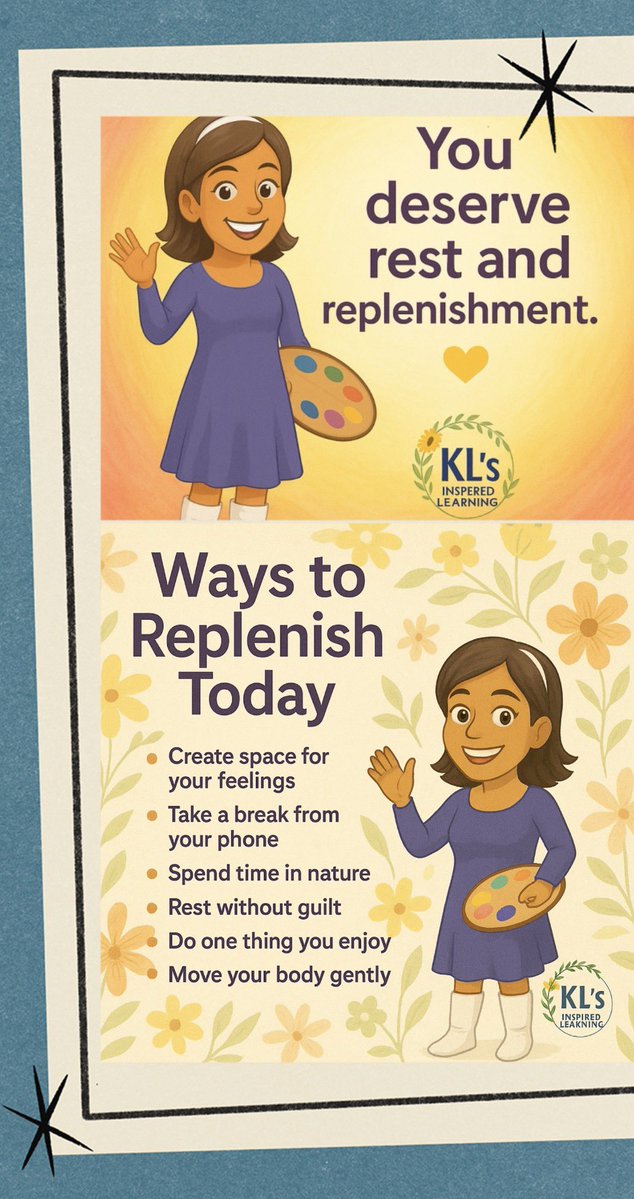 KLs_inspired's tweet image. Saturday: Stillness, Strength &amp;amp; Reset
tiktok.com/t/ZTrR7h6pp/
Today, give yourself permission to slow 
Move gently. Reset fully.
You deserve rest and replenishment. 💛
#SaturdayStrength #HolisticLearning #KLSInspiredLearning #ResetAndRise #EducatorsOfLinkedIn