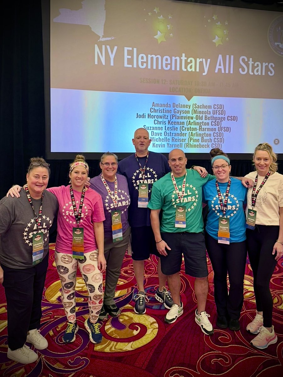 What a great way to close up another great <a href="/NYSAHPERD/">NYS AHPERD</a> conference- presenting with this amazing group of #physed educators 🤩. Amazing presentations all and ty to our incredible state PE organization 👏<a href="/CTZnysahperd/">NYSAHPERD Catskill Zone</a>