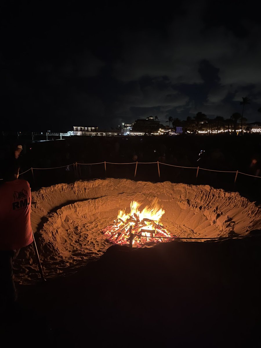 Bonfire beach nights