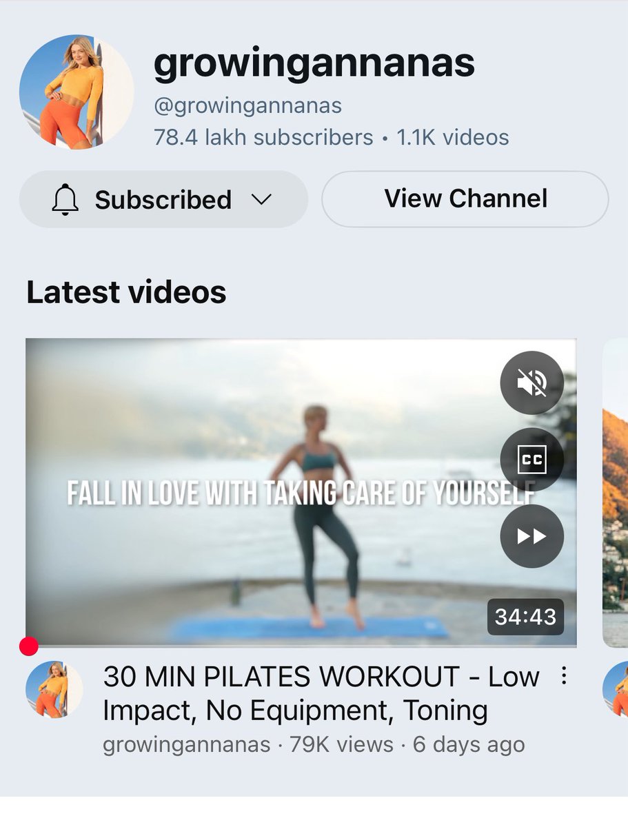 Drmona1995's tweet image. Home workout journey? Start with her channel.
Nothing else can come close to her energy, intensity &amp;amp; results💪🔥
Must try the Beginner playlist!
#homeworkout #exercise #yt