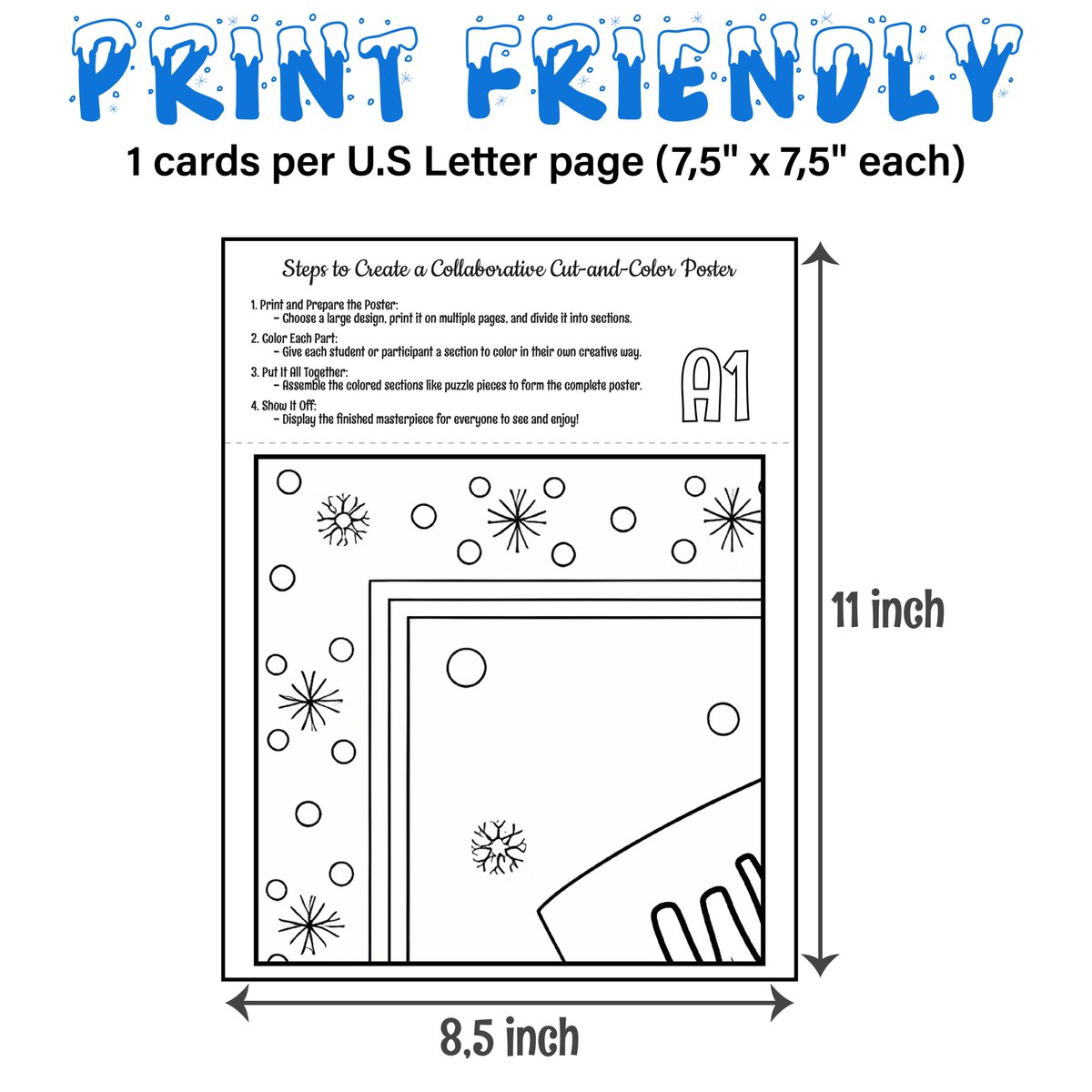 AvenuesLearning's tweet image. ❄️✨ Winter is a season of wonder!
This collaborative poster lets students color 25 pieces and build a 37.5" winter village mural—perfect for grades 2–6!
#WinterTeaching #ColoringPosters #Teachers #teacherspayteachers

teacherspayteachers.com/Product/Winter…