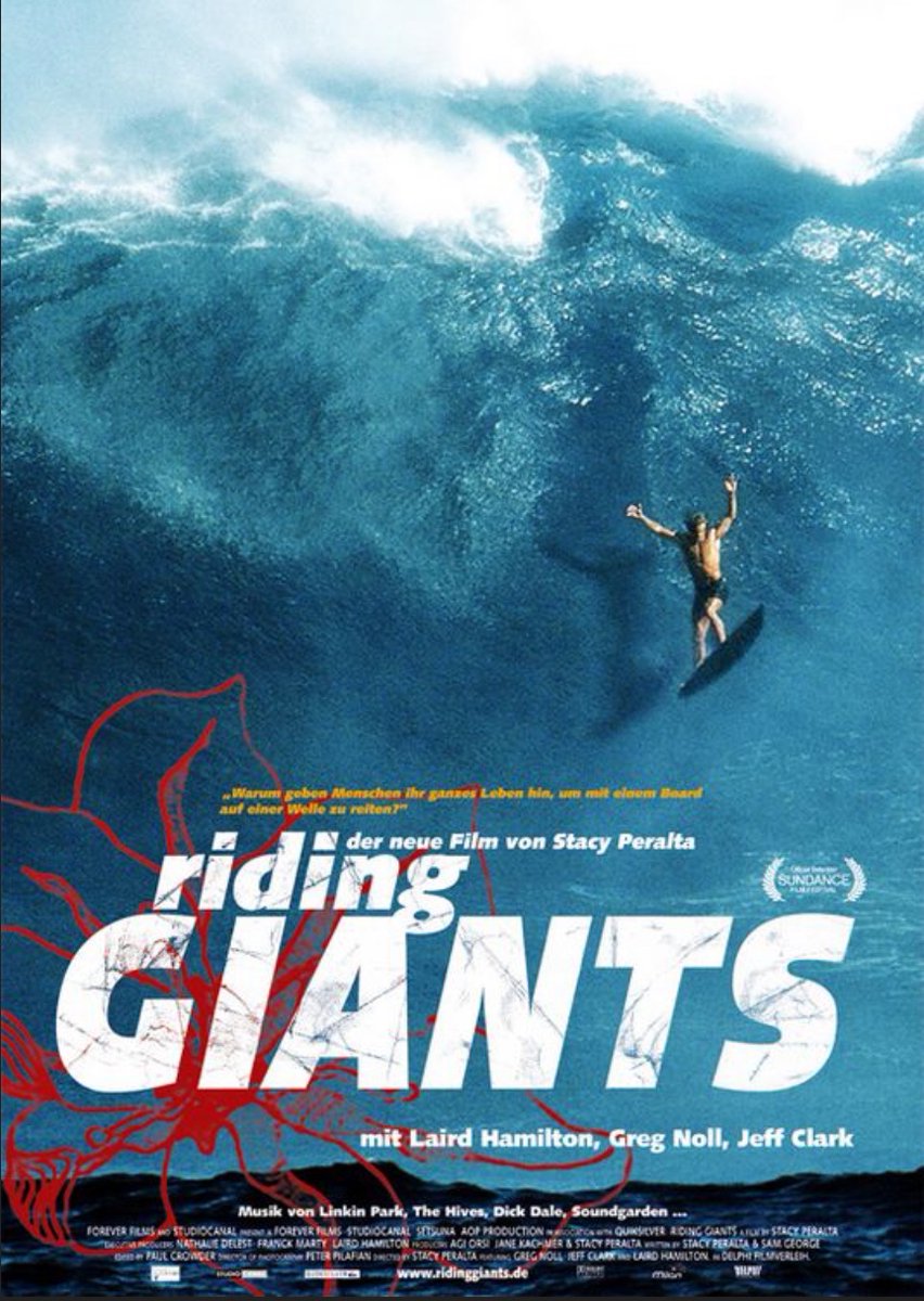 C4COMPUTATION's tweet image. Some similar lines can be found in Riding Giants directed by Stacy Peralta.

Just as the pioneers of surfing in this film remind the viewer that each wave is different, the future is not set.

youtube.com/watch?app=desk…