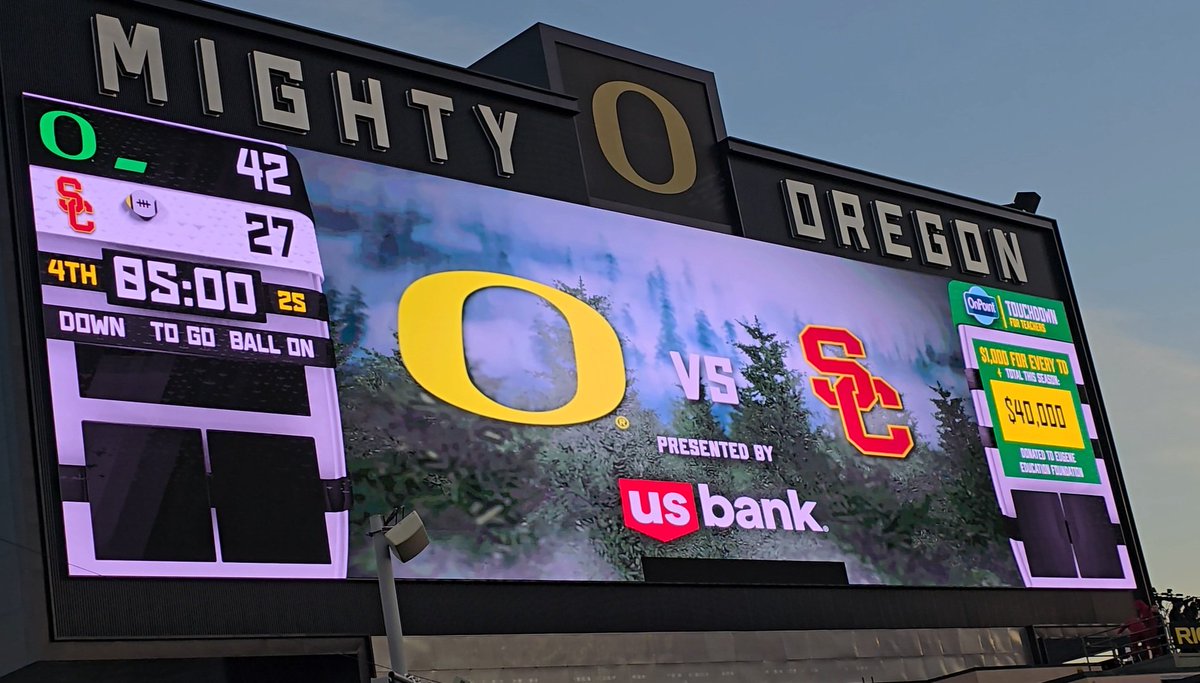 flashfire34's tweet image. That&apos;s an Oregon Ducks win.