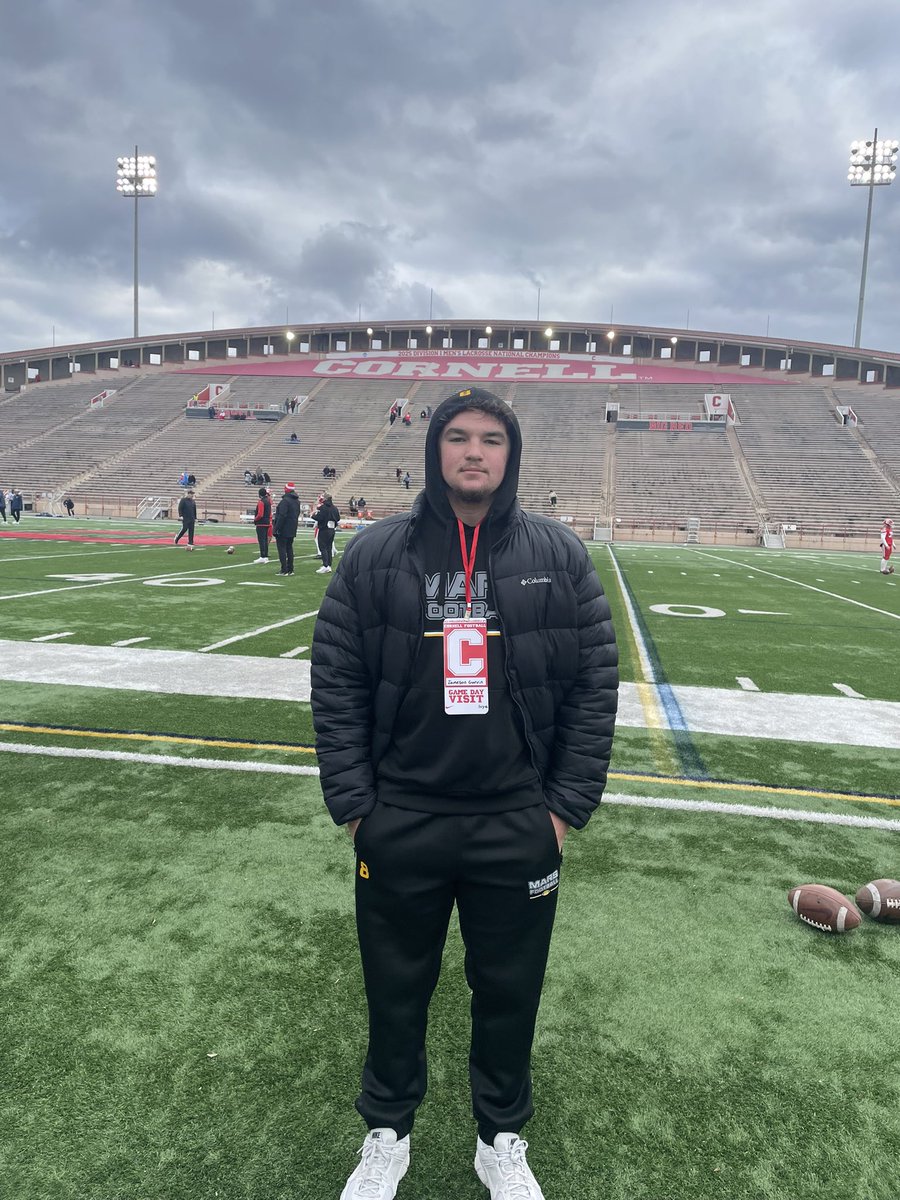 Had an amazing time at Cornell this afternoon! Love the campus and the culture that they’re building! Thank you <a href="/Coach_Hatcher20/">Mike Hatcher</a> for having me hope to be back soon! <a href="/PghSportsNow/">Pittsburgh Sports Now</a> <a href="/wpialsportsnews/">The Content King Sports Media</a> <a href="/MarsHSFootball/">Mars Area HS Football (PA)</a> <a href="/CoachKasper/">Coach Eric Kasperowicz</a> <a href="/WPIAL_Insider/">WPIAL Insider</a> <a href="/PA_TodaySports/">PA Today</a> <a href="/TheWPIALEdition/">The W.P.I.A.L. Edition</a> <a href="/210ths/">2Tenths Speed & Agility</a>