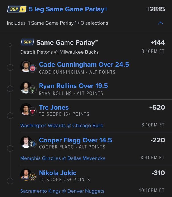kane_picks_'s tweet image. LEG NBA BANGER💥💥 4 YALL 🫶💫

Get free plays ⬇️
t.me/+ZC47hWm8KX5jY…

#WCBB ⛹️ | #NBA 🏀 | #CBB 🔥 
#Prizepicks 🔐 | #PROPS | #POTD 📋
#GIVEAWAY 👋 | #NHL 🏒