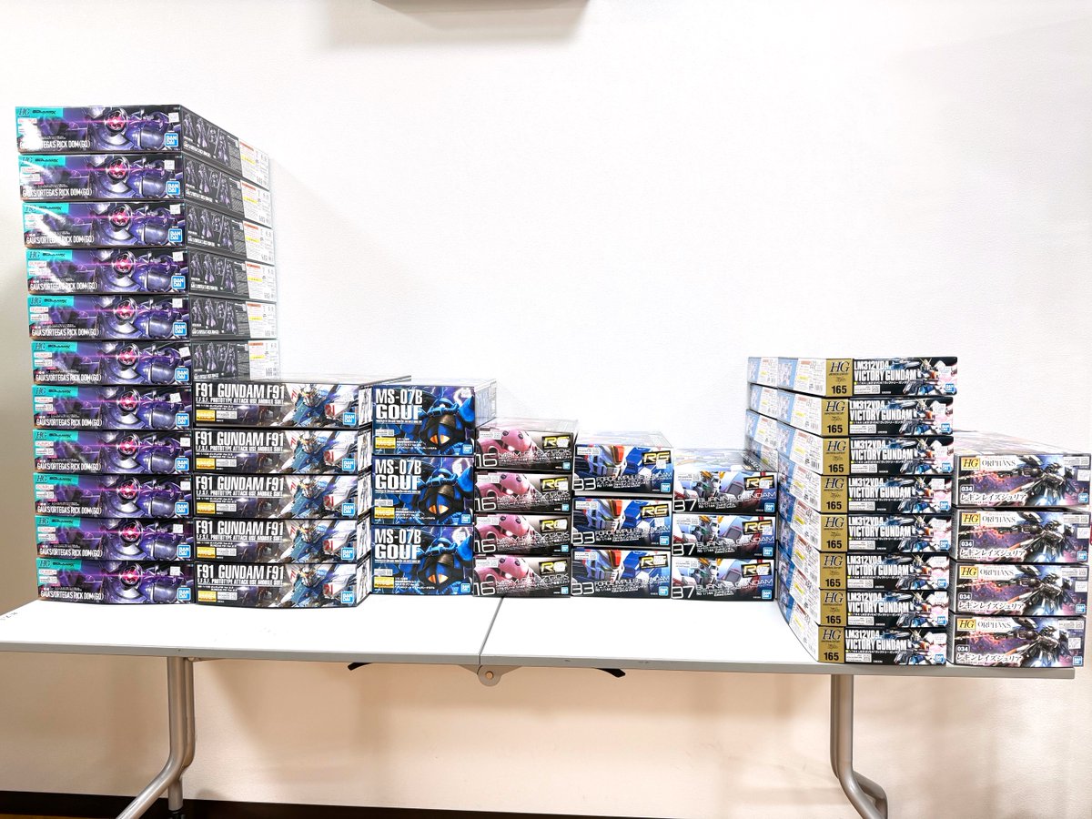 ガンプラ再入荷品 こちらの製品は、本日開店より販売いたします。 ぜひ