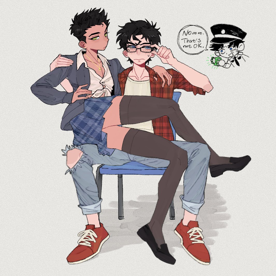 Len_A_ser's tweet photo. #jondami💅🤓 👮💢
姿势有参考 https://t.co/5xEiMeRRWr