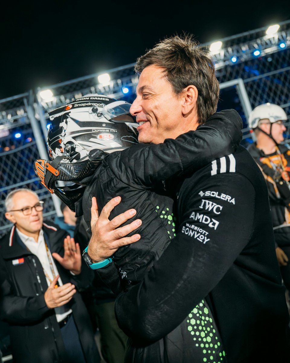 f1academy's tweet image. Every lap, every challenge, every second - all leading to this moment. 🤩 👑

#F1Academy #LasVegasGP